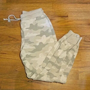 Mighty Fine Ghost Camo Halloween Joggers XS